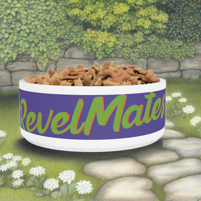 Pet Bowl 16oz (473ml) | Lavender & Lime RevelMates Design