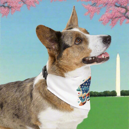 Pet Bandana Collar | VOTE Watercolor Design | US Elections | 2 colors