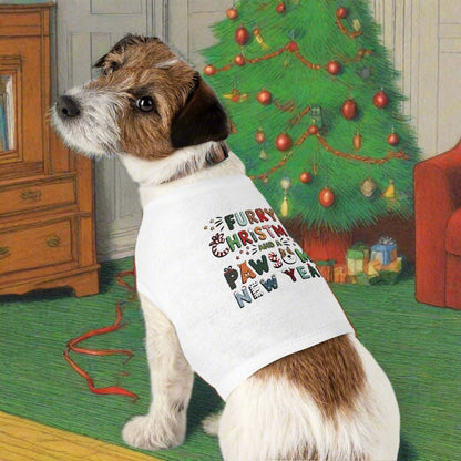 Pet T-Shirt | Furry Christmas Design | 4 colors