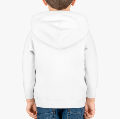 Toddler Unisex Pullover Fleece Hoodie | Winter Doggies Design | 7 colors