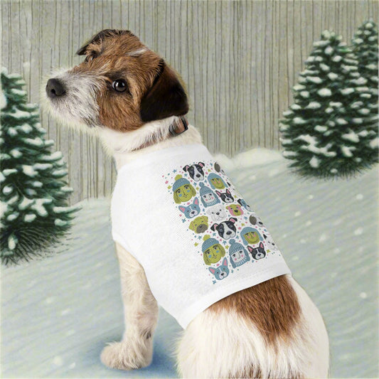 Pet T-Shirt | Winter Doggies Design