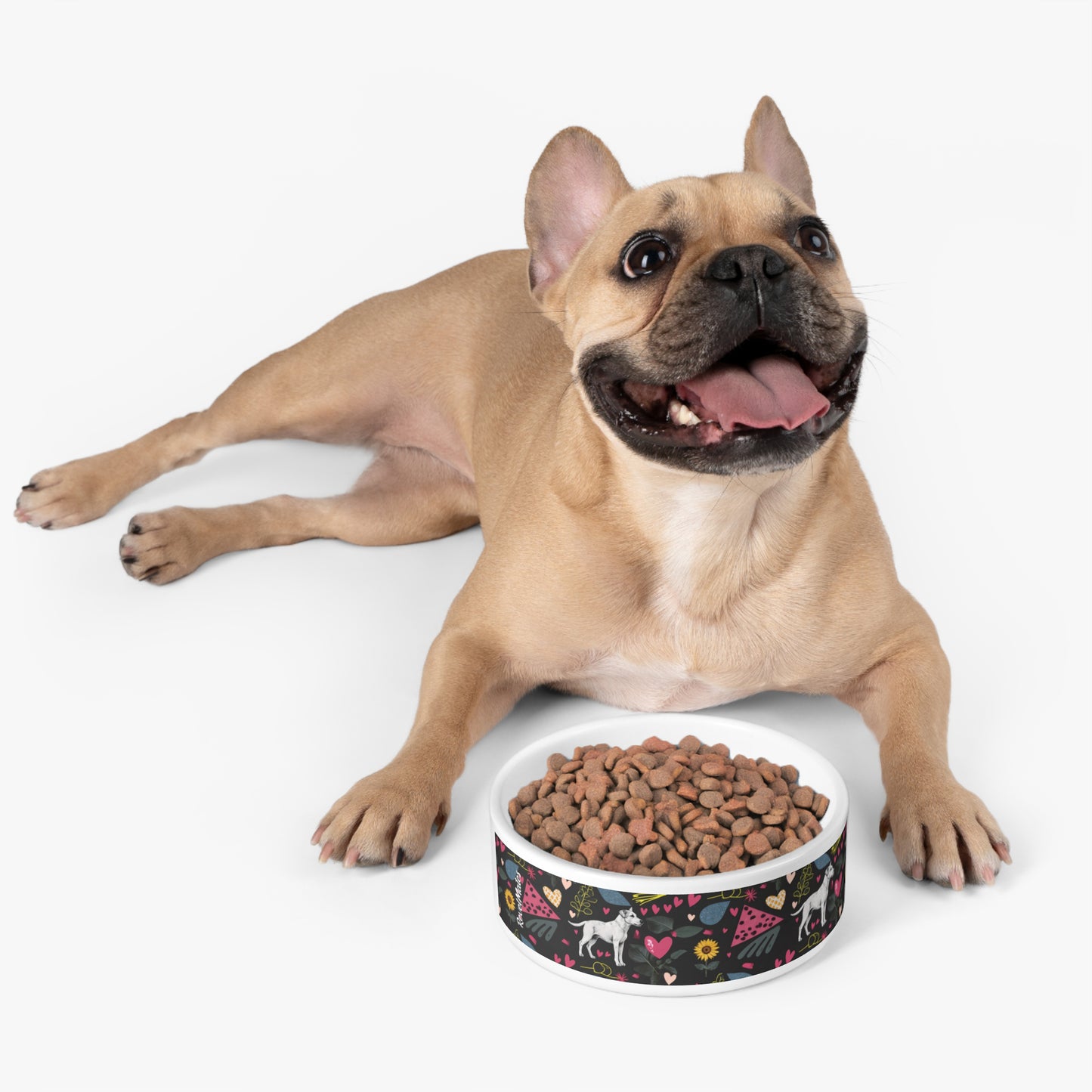 Pet Bowl 16oz (473ml) | Hearts & Tails Design