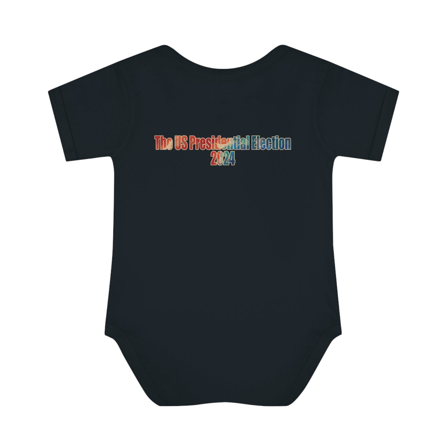 Unisex Infant Baby Rib Bodysuit | NB-24M | VOTE Watercolor Design | US Elections | 8 colors