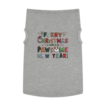 Pet T-Shirt | Furry Christmas Design | 4 colors