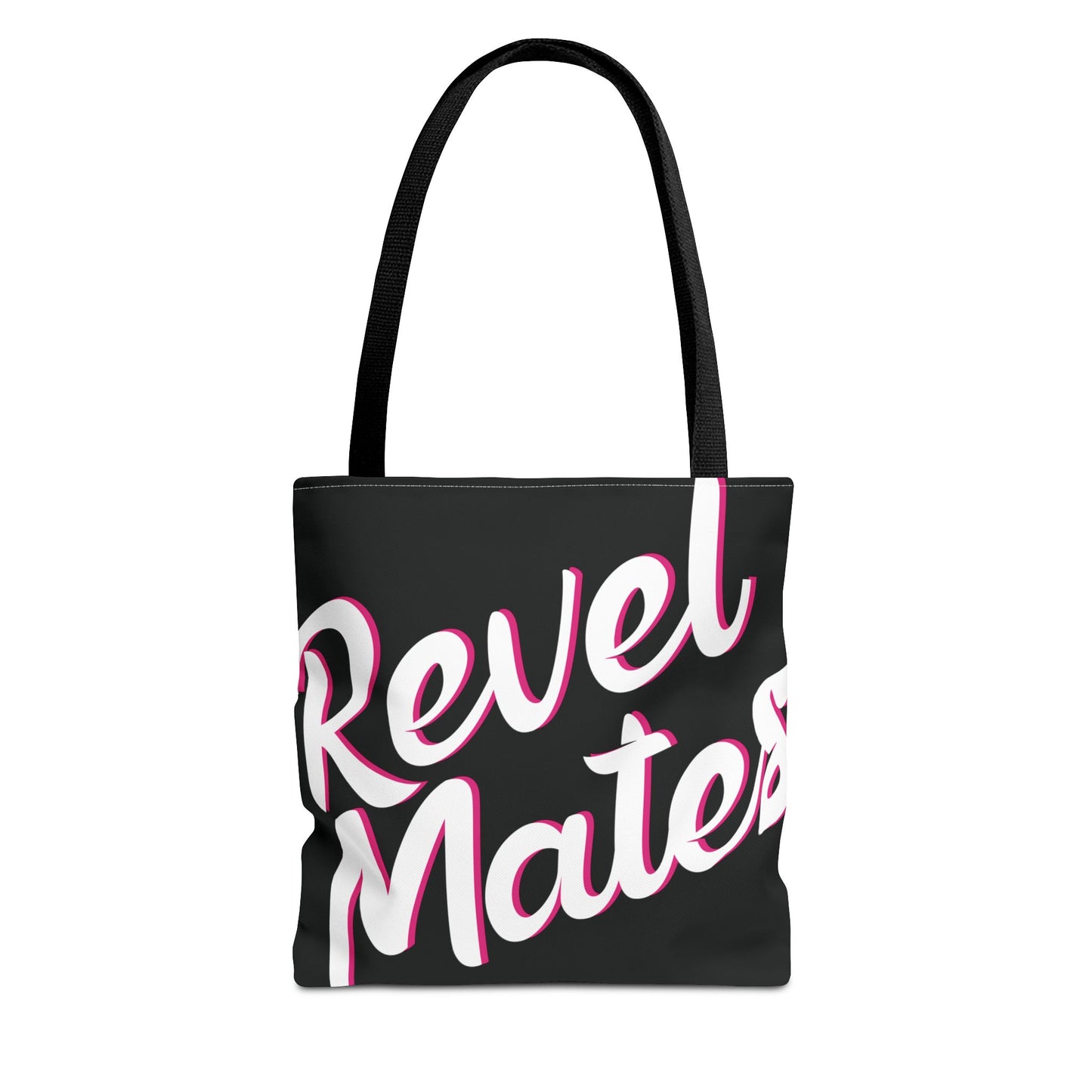 Tote Bag | All Over Print Bag | Black & White RevelMates Design