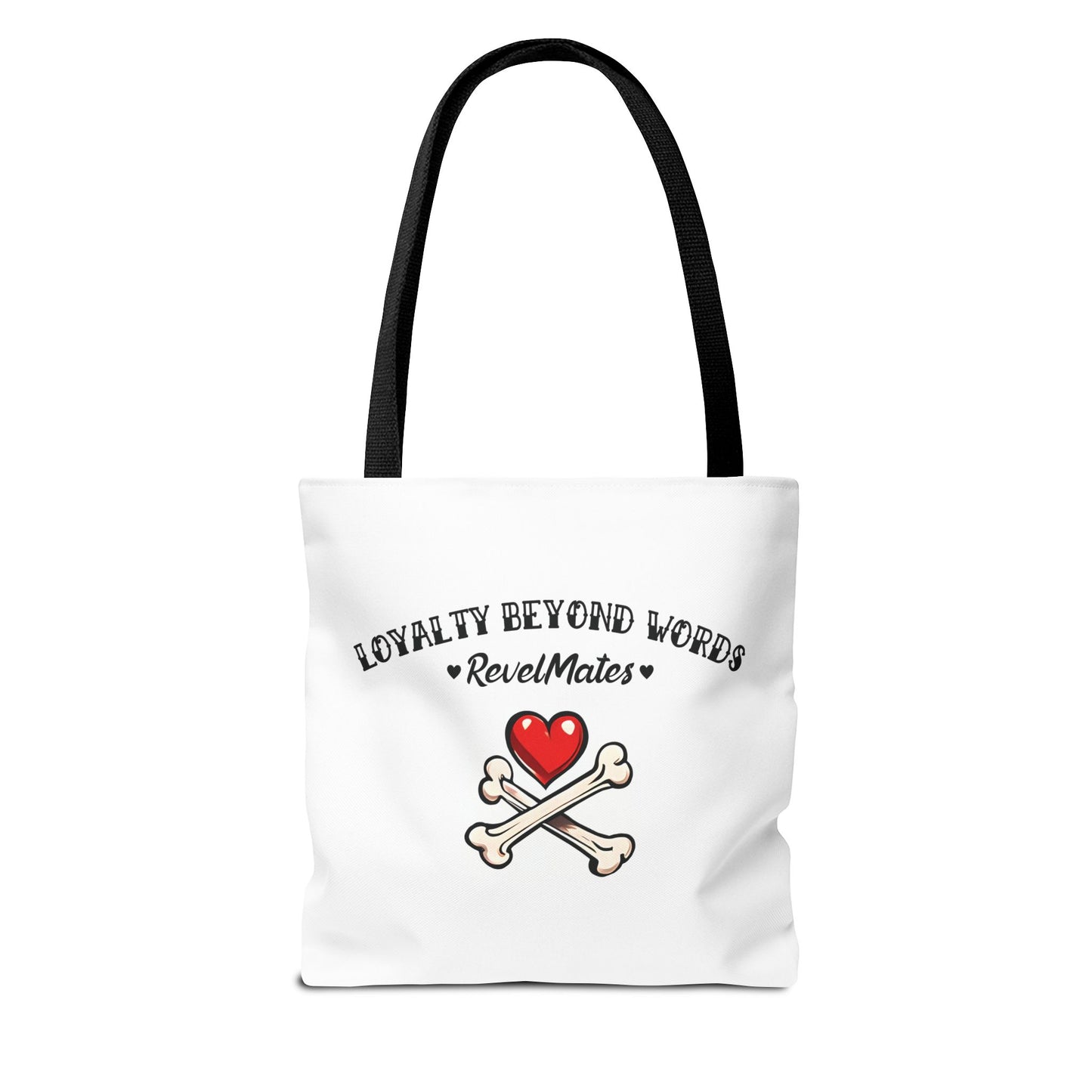 Tote Bag | All Over Print Bag | Dog Skull Tattoo Design