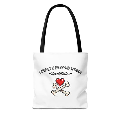 Tote Bag | All Over Print Bag | Dog Skull Tattoo Design