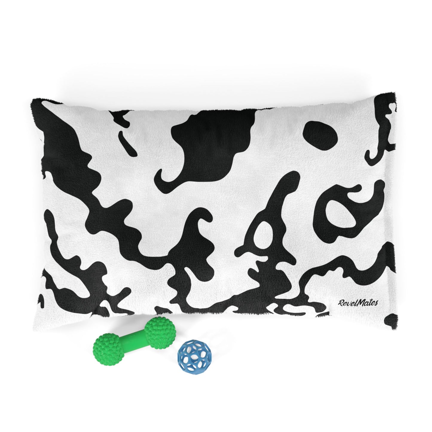 Pet Bed | for Dogs, Cats and all beloved Pets | Camouflage Black & White Design