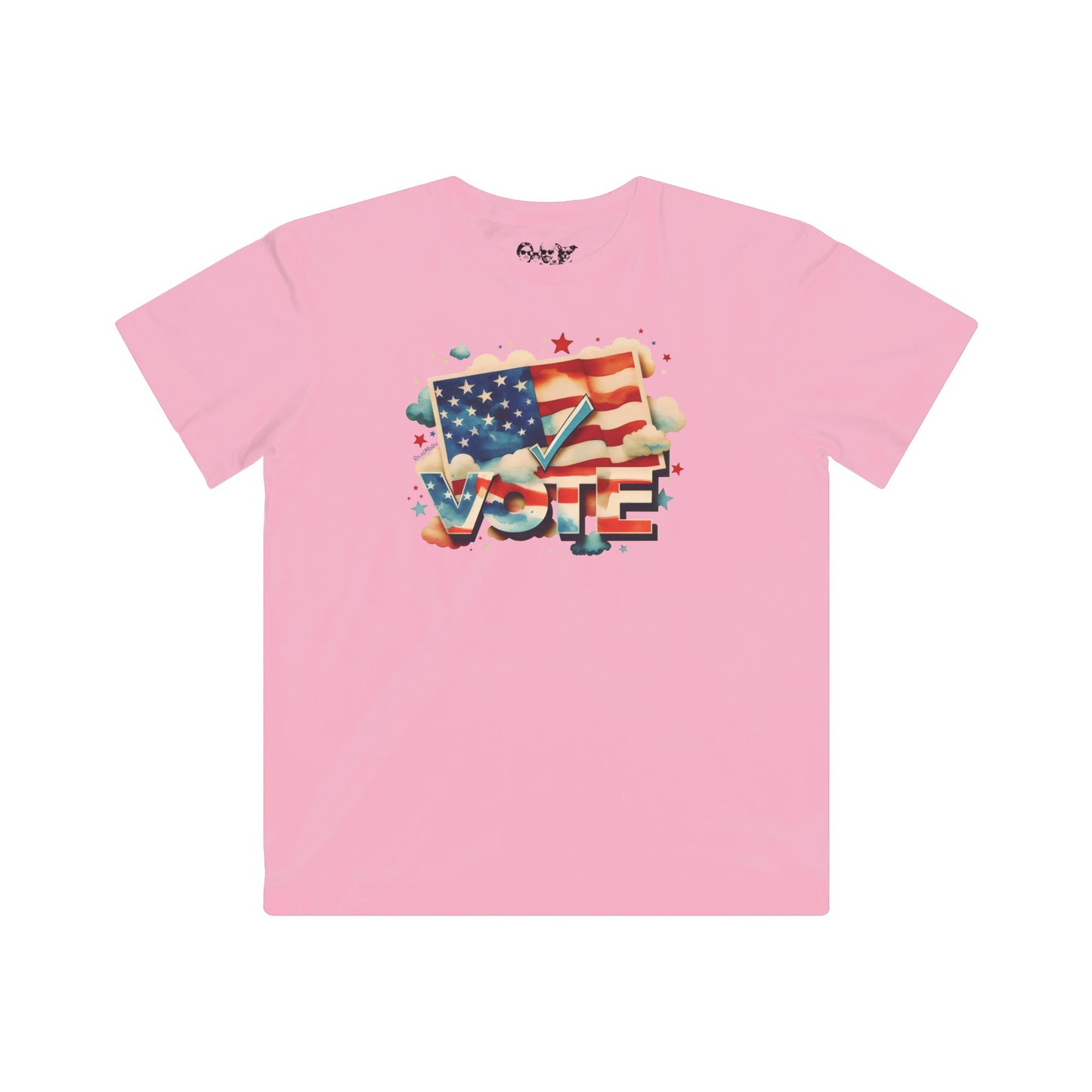 Unisex Kids Lightweight Fine Jersey T-Shirt | VOTE Watercolor Design | US Elections | 13 colors