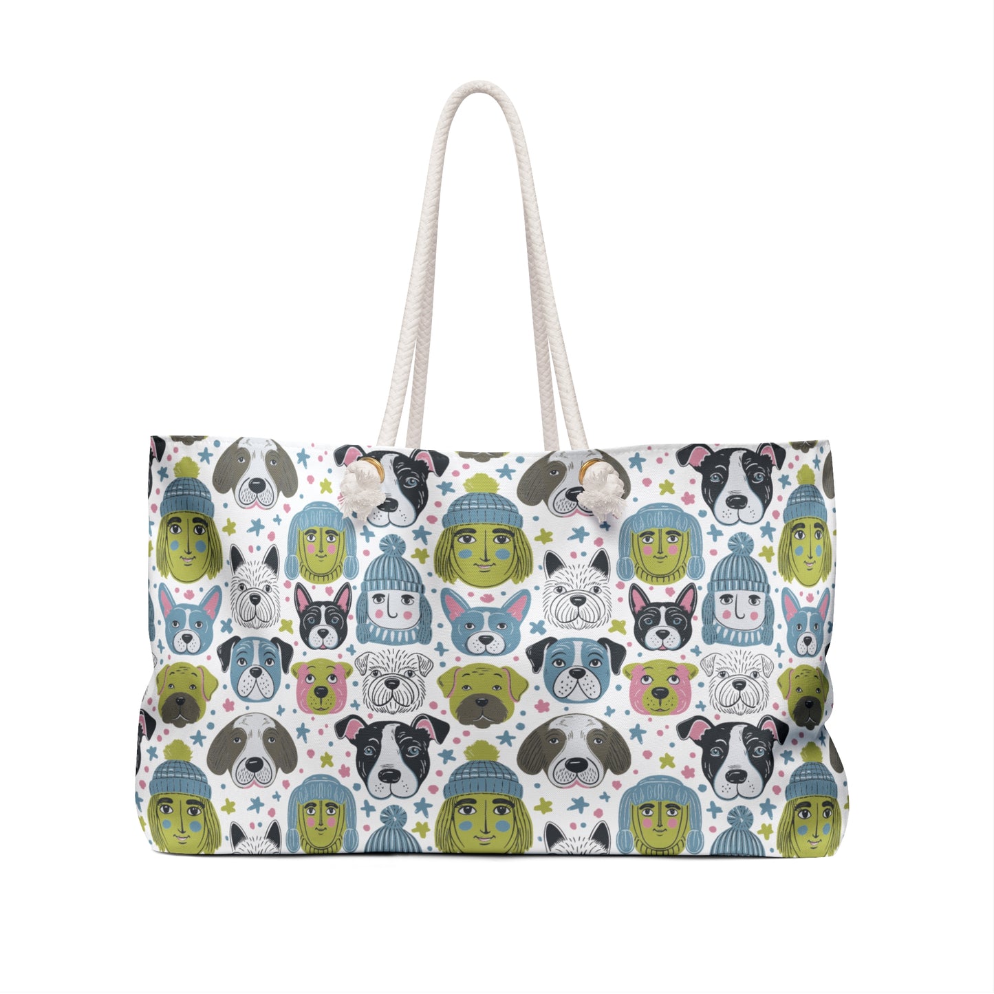 Weekender Bag | Winter Doggies Design