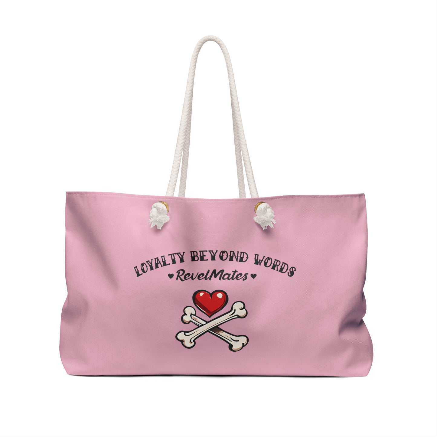 Weekender Beach Bag | All Over Print Bag | Dog Skull Tattoo Design | 4 colors