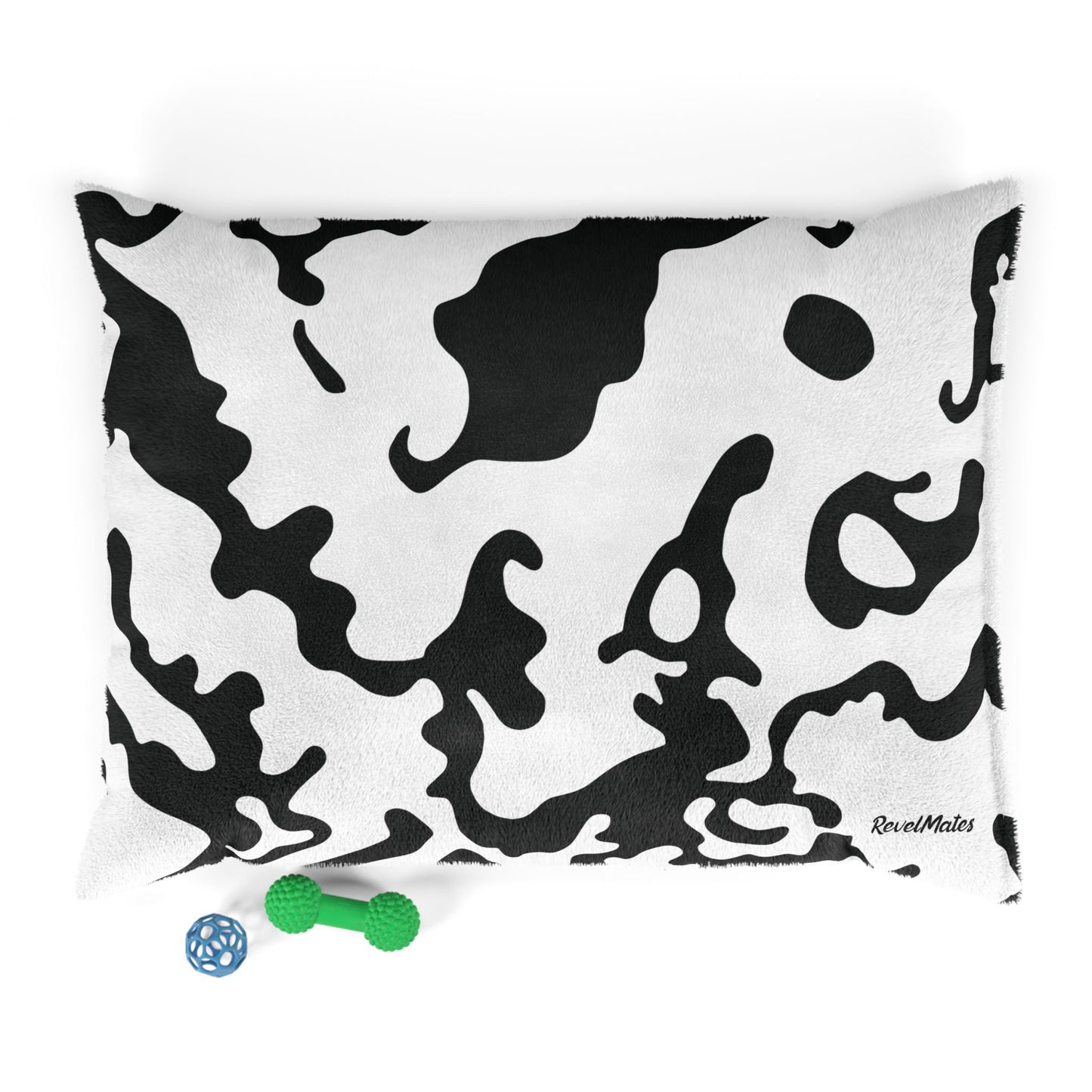 Pet Bed | for Dogs, Cats and all beloved Pets | Camouflage Black & White Design