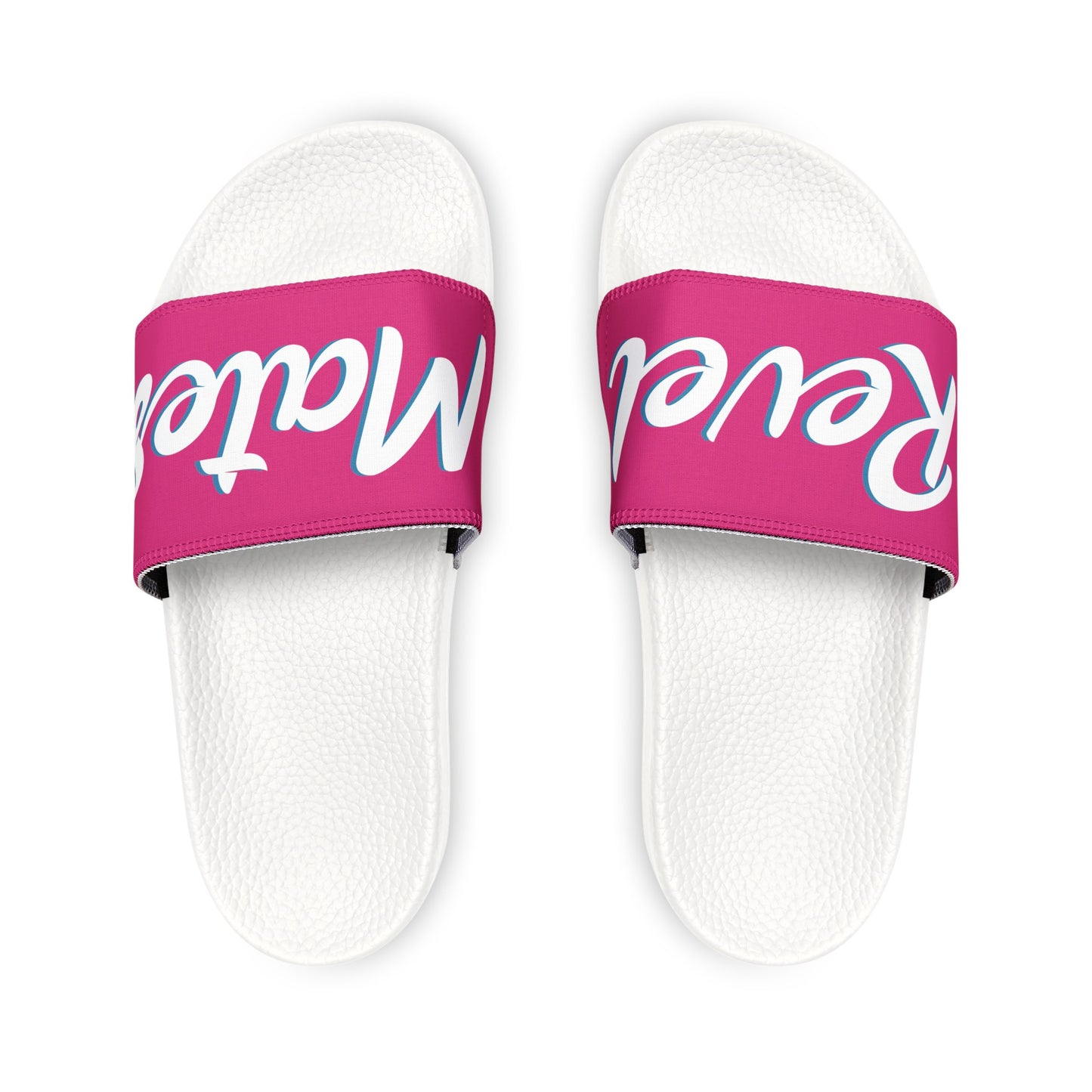 Women's Removable Strap Sandals | Fuchsia & White RevelMates Design | 2 colors