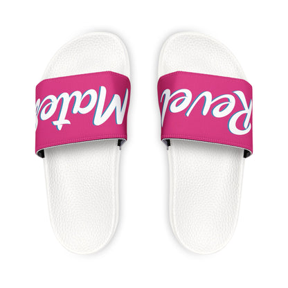 Women's Removable Strap Sandals | Fuchsia & White RevelMates Design | 2 colors