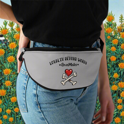 Unisex Fanny Pack | Waist Pack | Hip Pack | Hip Bag | Hips Bag | Waist Bag | Skull Tattoo Design | 4 colors