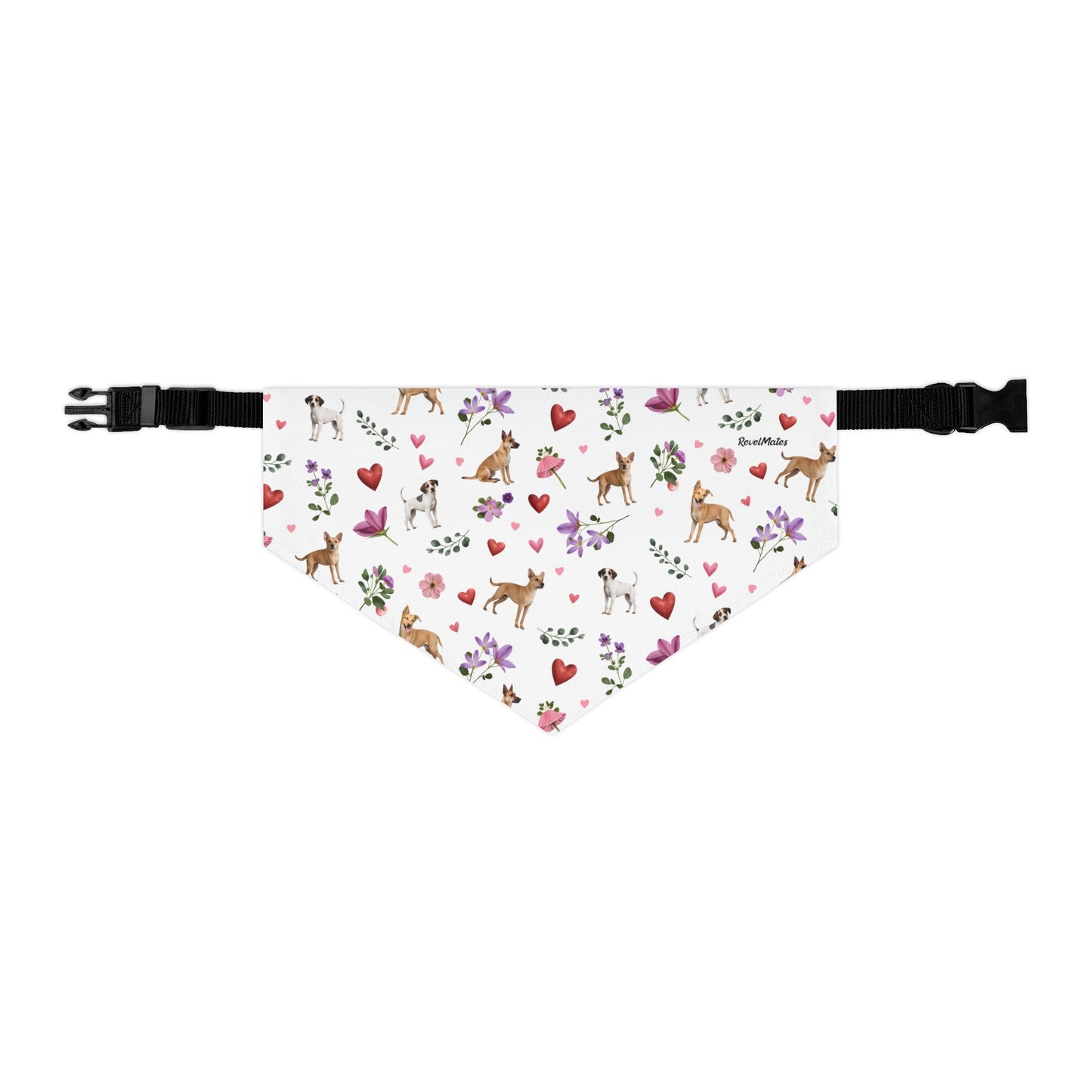 Pet Bandana Collar | Puppy Love Design