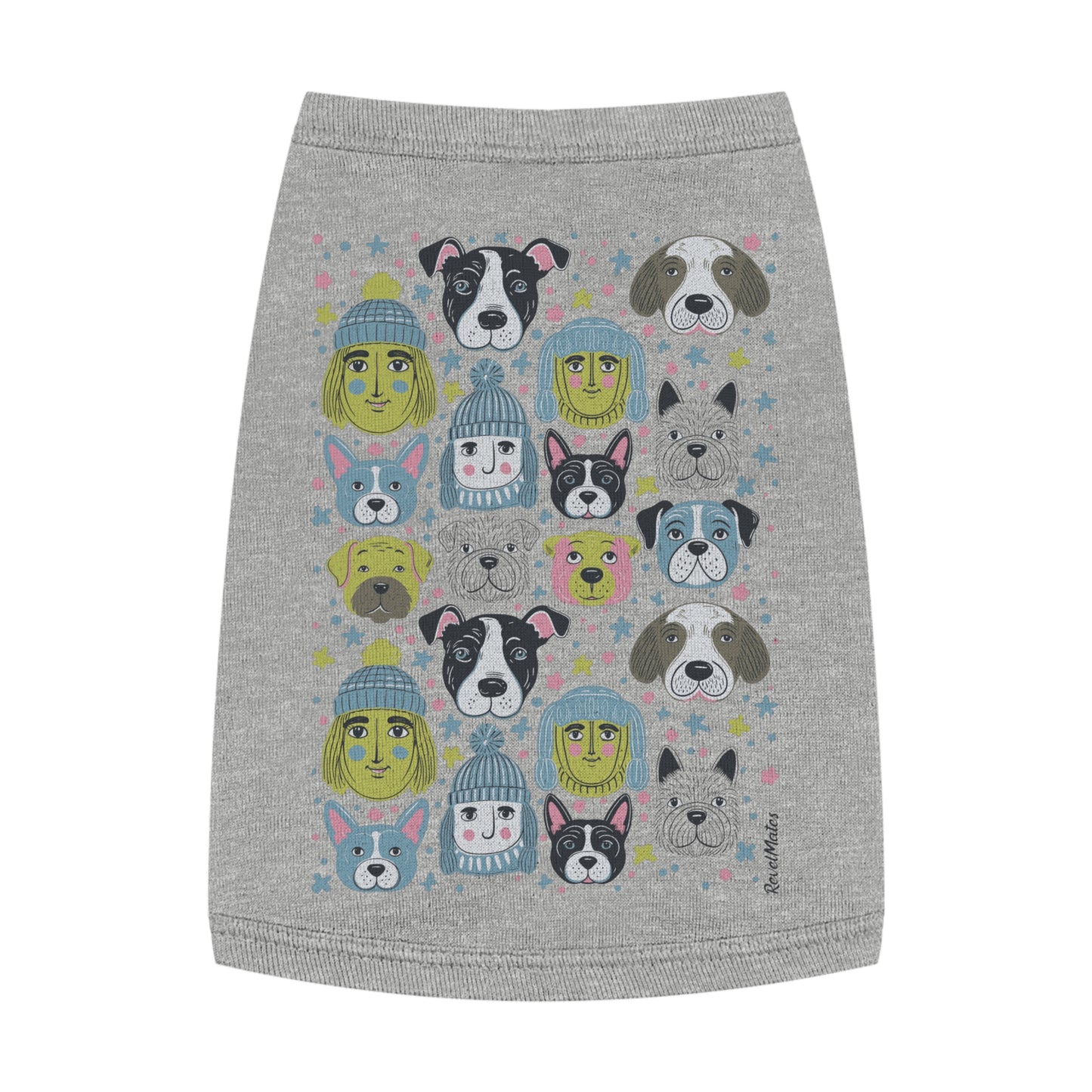 Pet T-Shirt | Winter Doggies Design