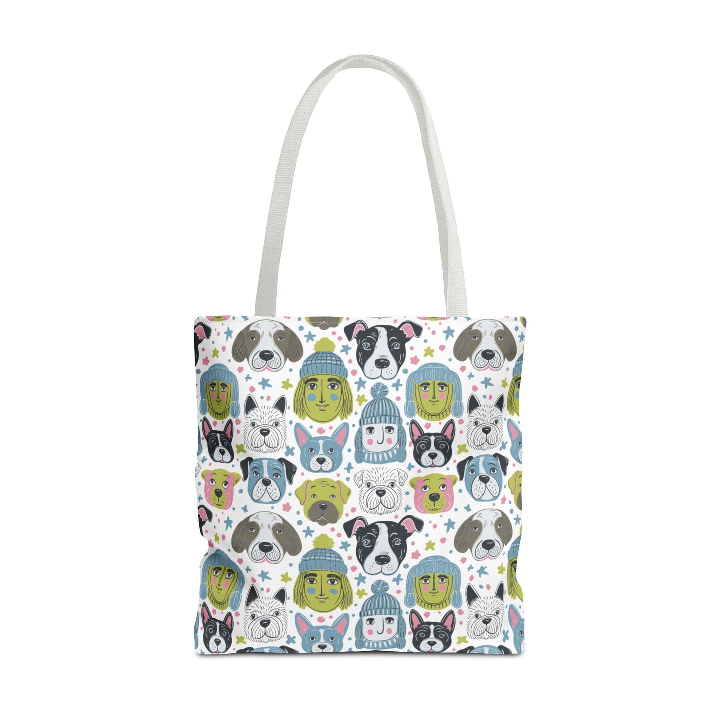 Tote Bag | Winter Doggies Design