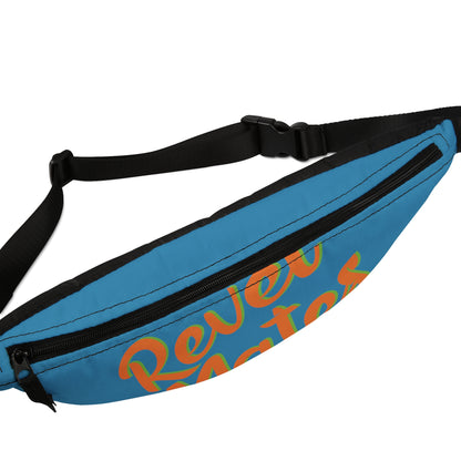 Unisex Fanny Pack | Waist Pack | Hip Pack | Hip Bag | Hips Bag | Waist Bag | Blue & Orange RevelMates Design