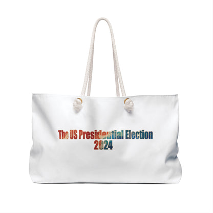 Weekender Beach Bag | All Over Print Bag | VOTE Watercolor Design | US Elections | 2 colors