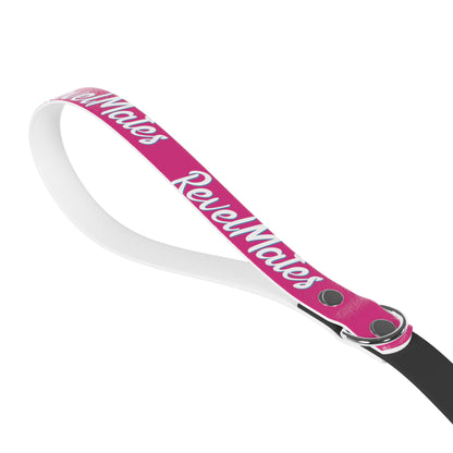 Pet Leash | Fuchsia & White RevelMates Design