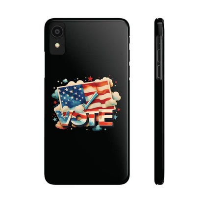 Slim Phone Case | VOTE Watercolor Design | US Elections