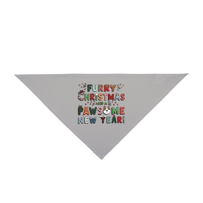 Pet Bandana | Furry Christmas Design | 8 colors