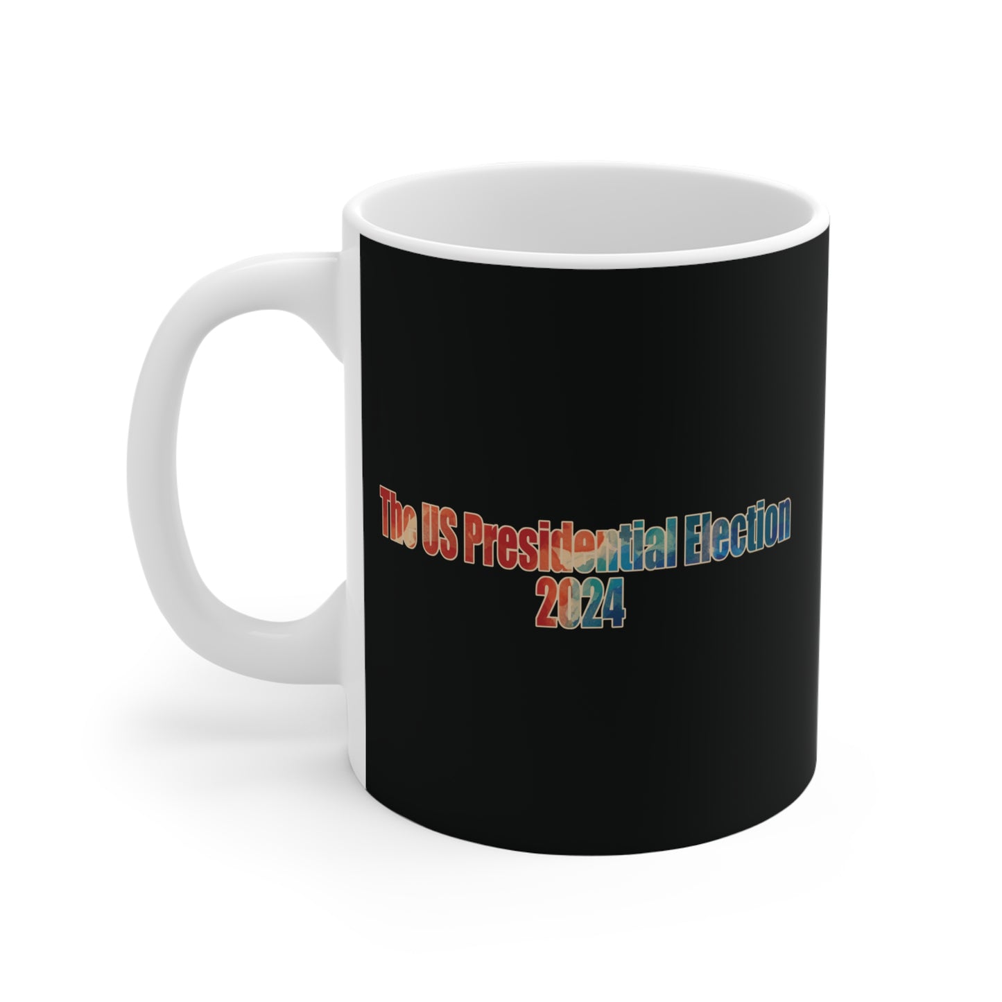 Ceramic Mug 11oz (330 ml) | VOTE Watercolor Design | US Elections | 2 colors