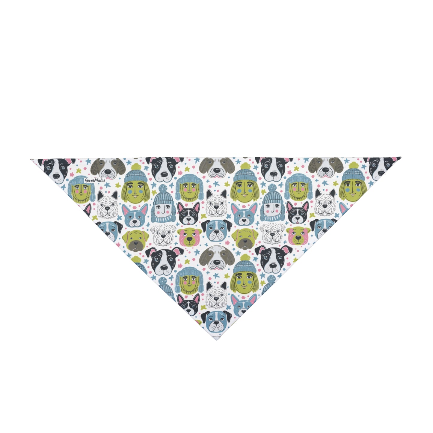 Pet Bandana | Winter Doggies Design