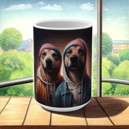 Ceramic Mug 15oz (440 ml) | Hip-Hop Brothers Design