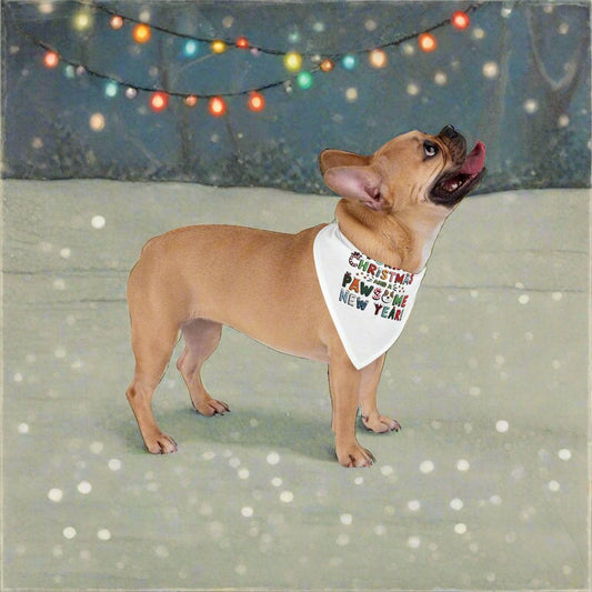 Pet Bandana | Furry Christmas Design | 8 colors