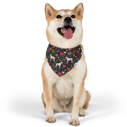 Pet Bandana Collar | Hearts & Tails Design