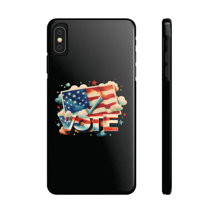 Slim Phone Case | VOTE Watercolor Design | US Elections