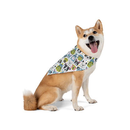 Pet Bandana | Winter Doggies Design