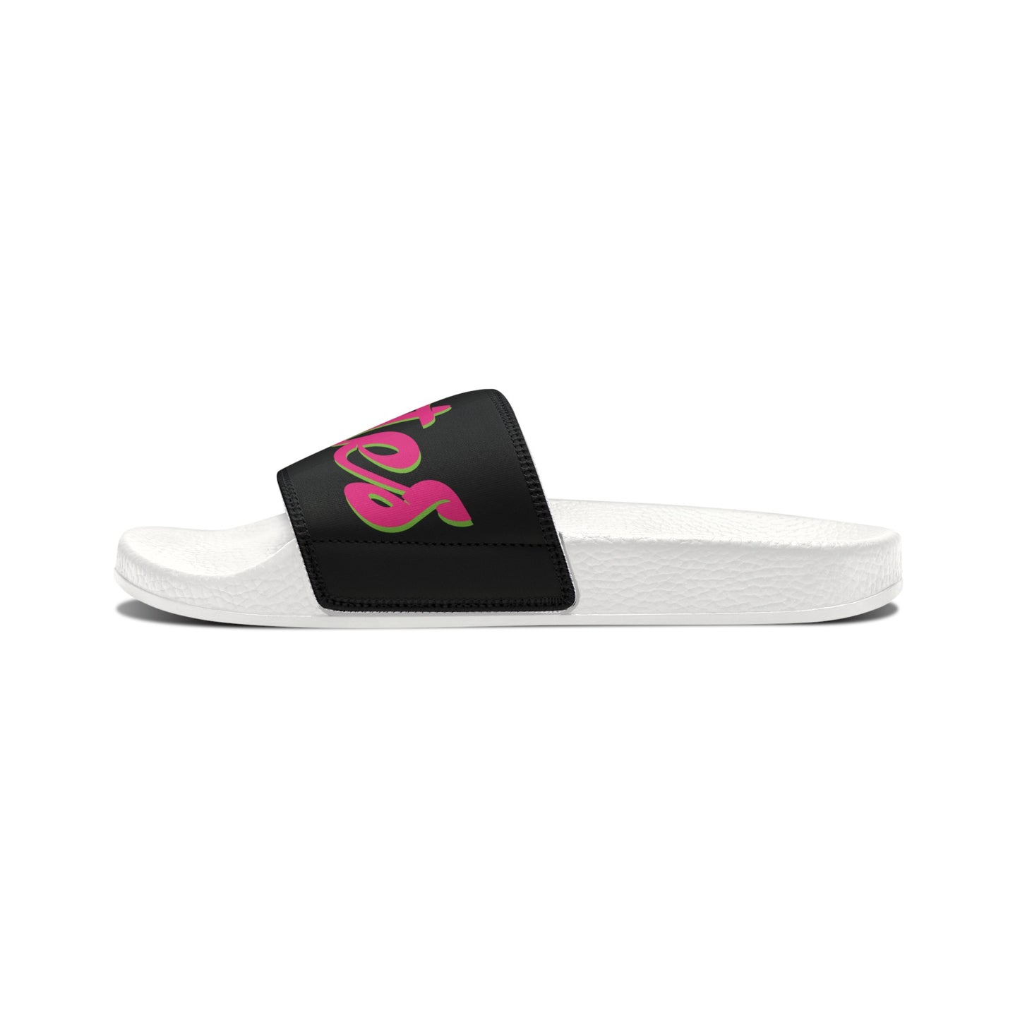 Men's Removable Strap Sandals | Black & Fuchsia RevelMates Design | 2 colors