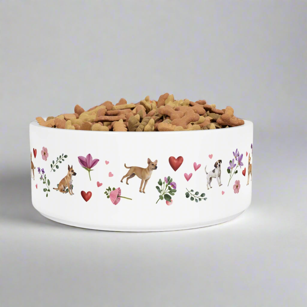 Pet Bowl 16oz (473ml) | Puppy Love Design