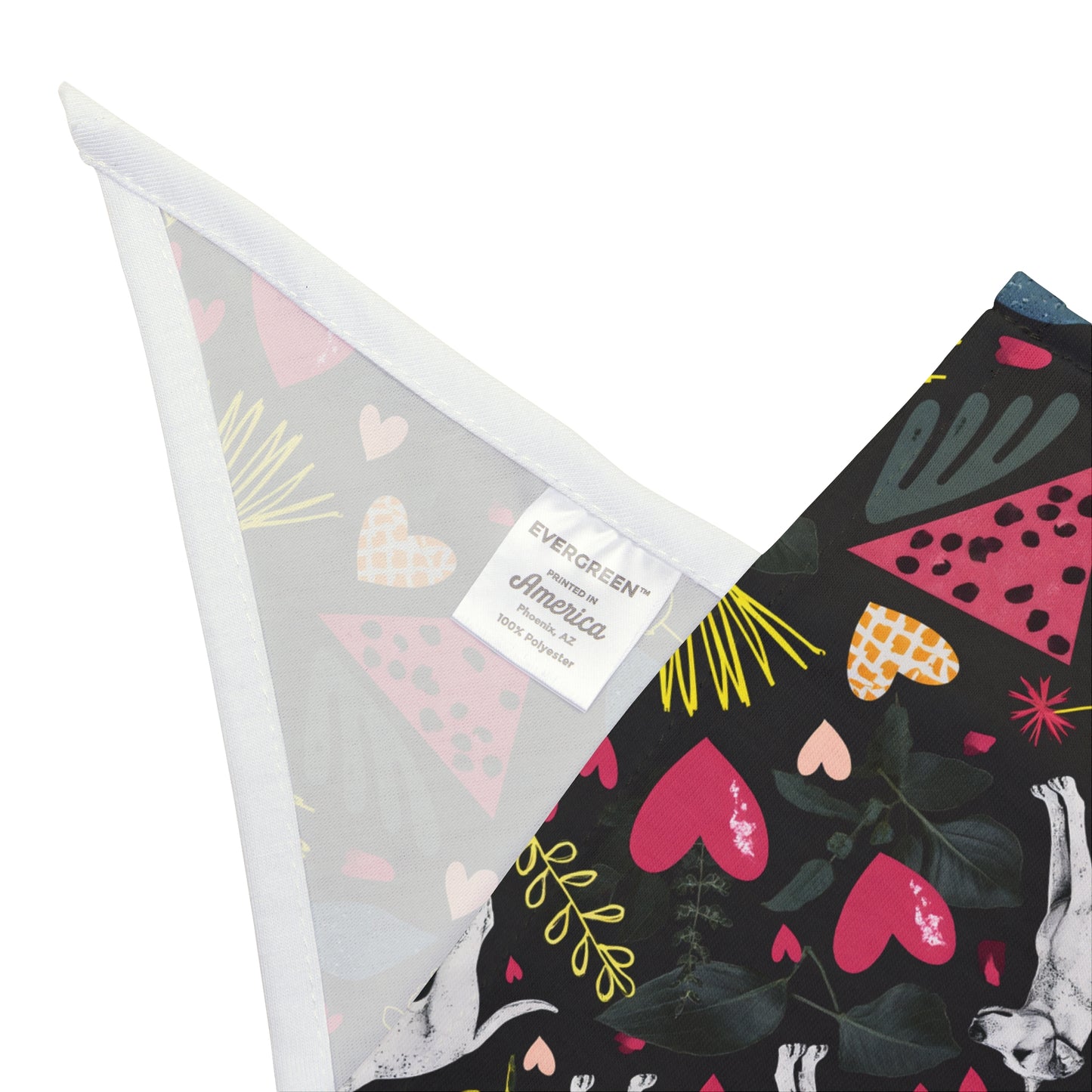 Pet Bandana | Hearts & Tails Design