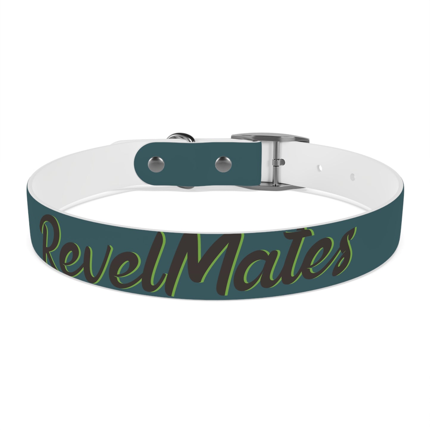 Pet Collar | Turquoise & Brown RevelMates Design