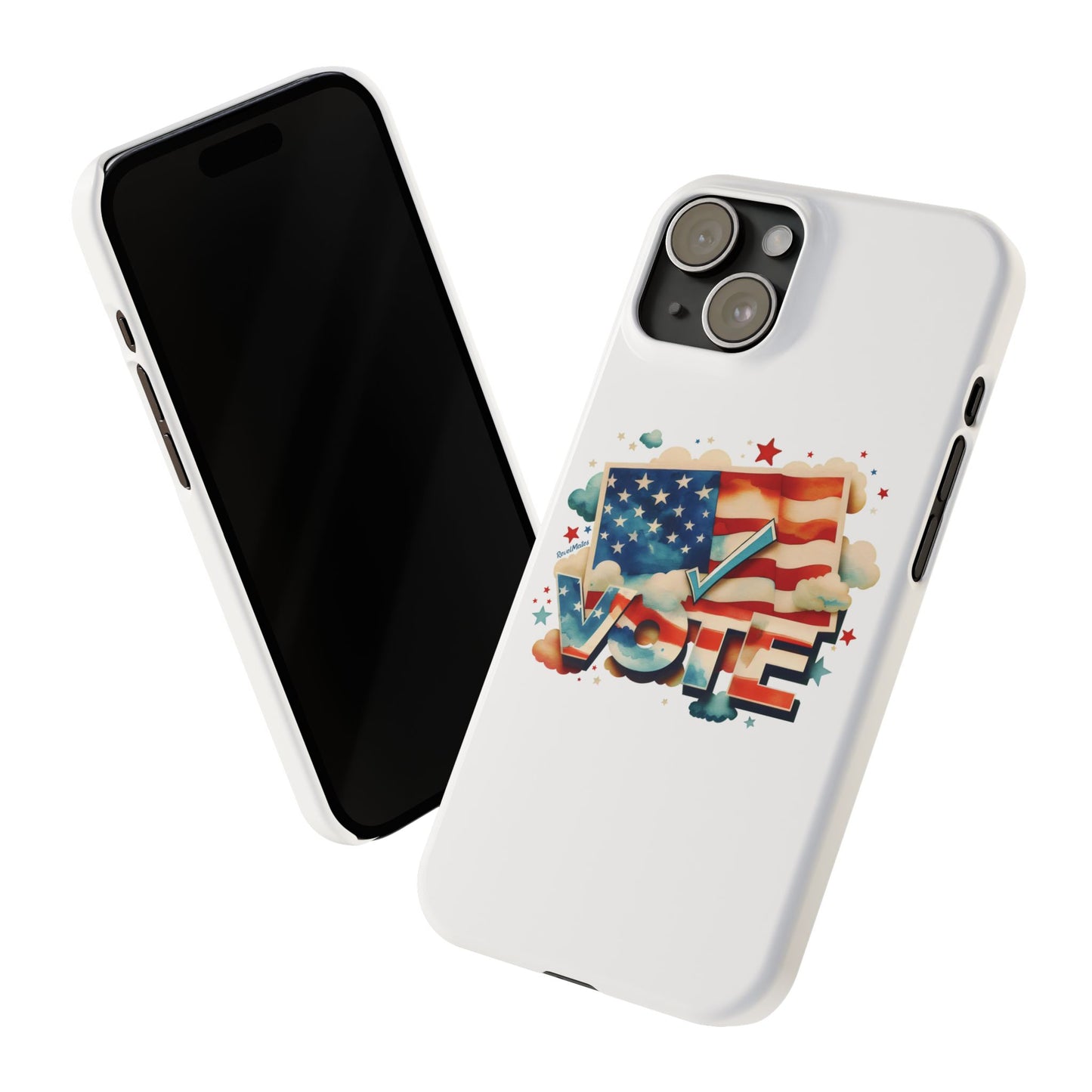 Slim Phone Case | VOTE Watercolor Design | US Elections