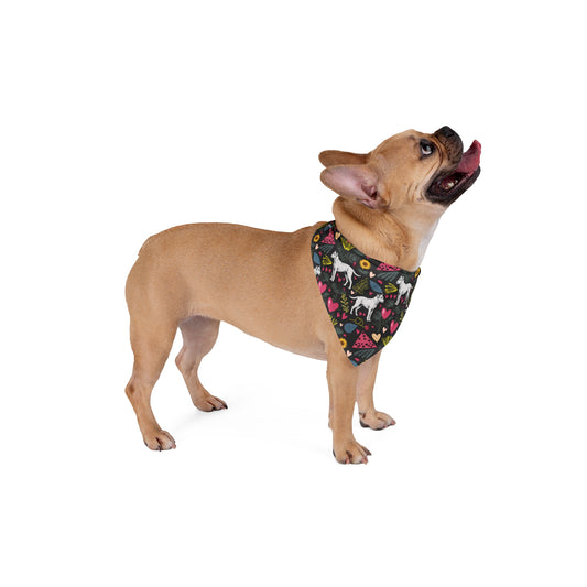 Pet Bandana | Hearts & Tails Design