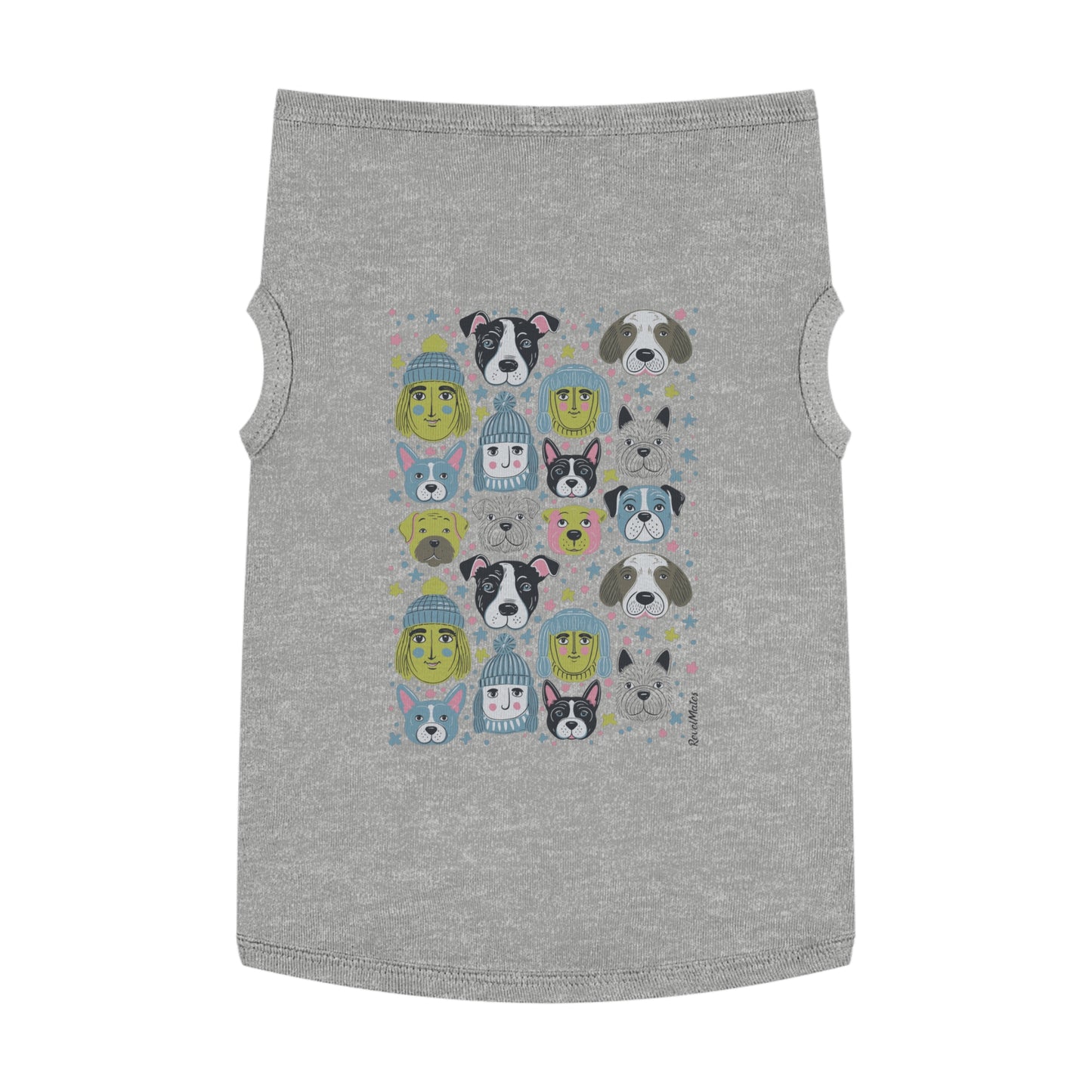 Pet T-Shirt | Winter Doggies Design