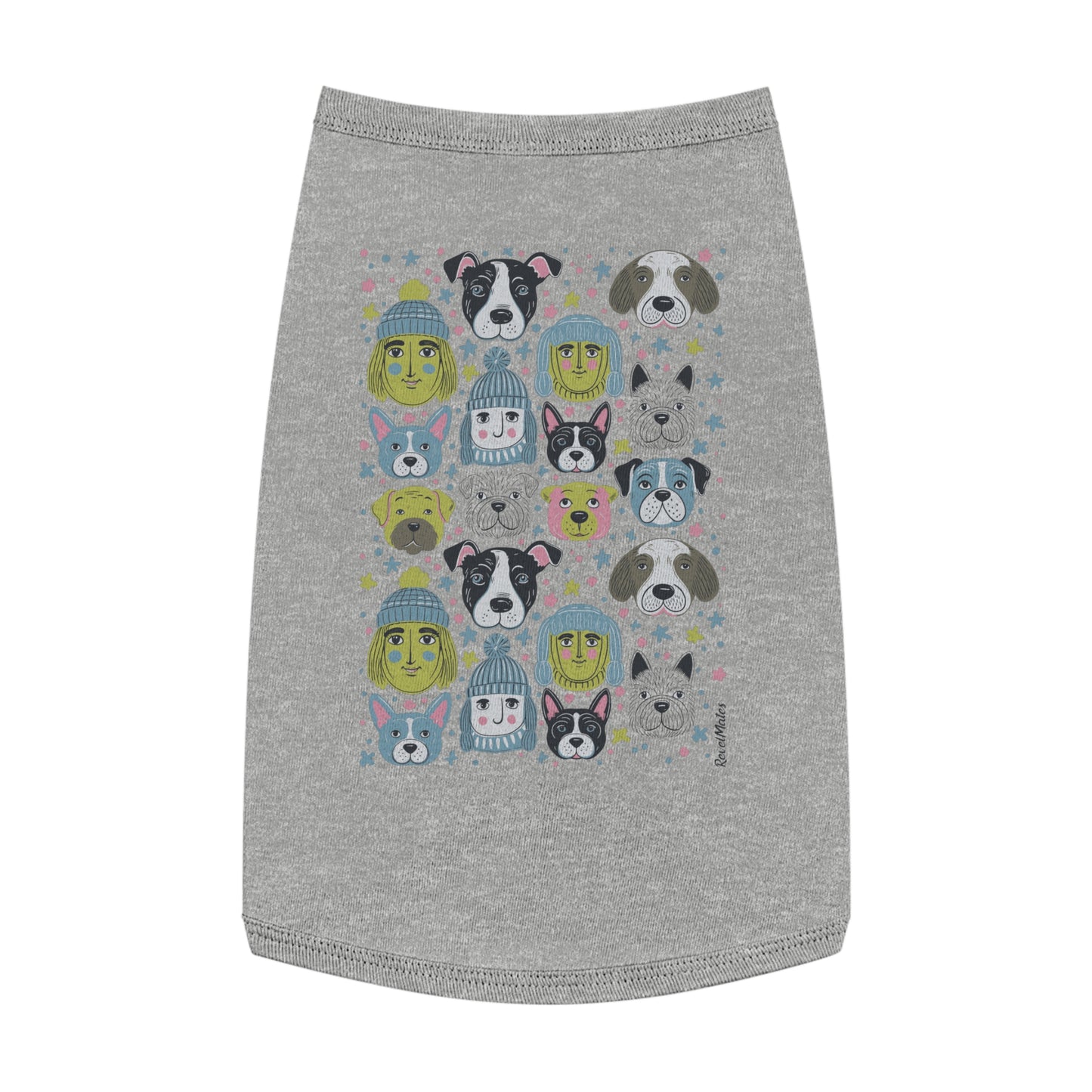 Pet T-Shirt | Winter Doggies Design