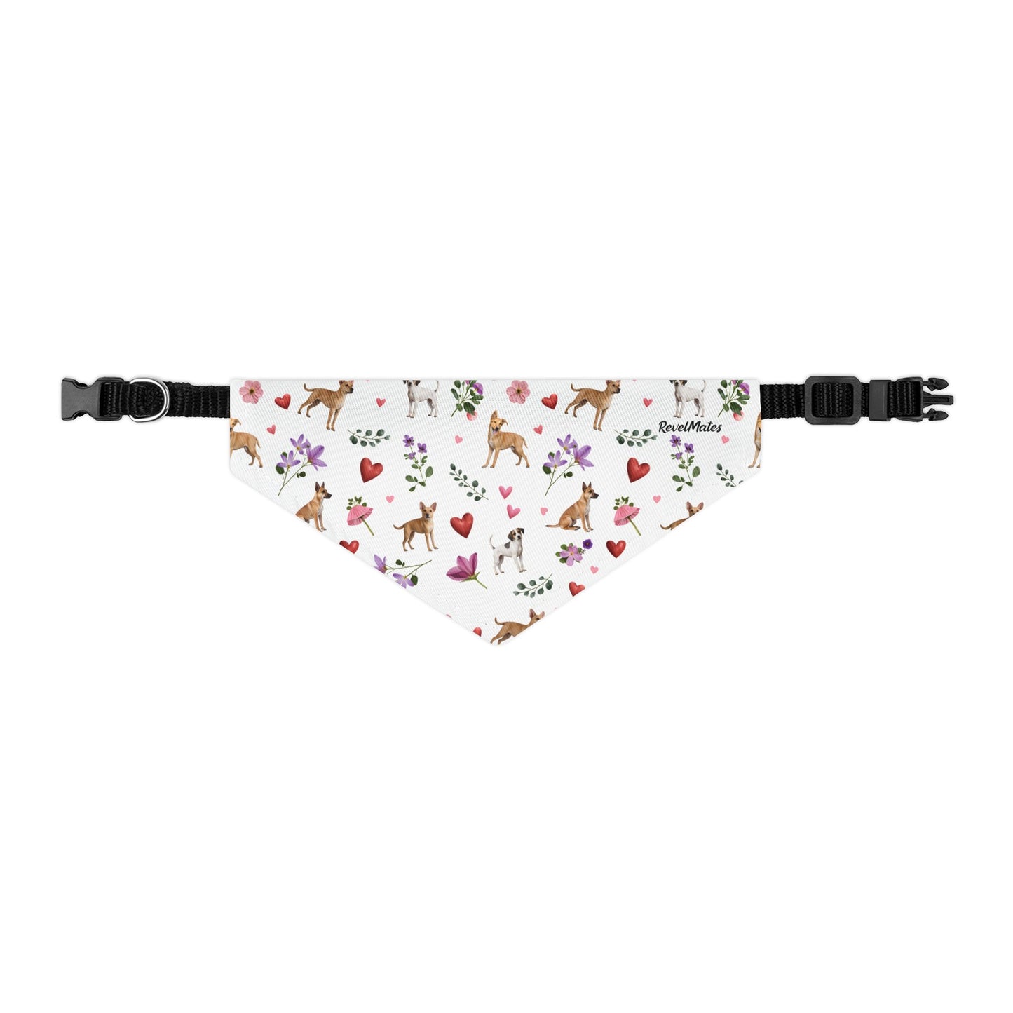 Pet Bandana Collar | Puppy Love Design