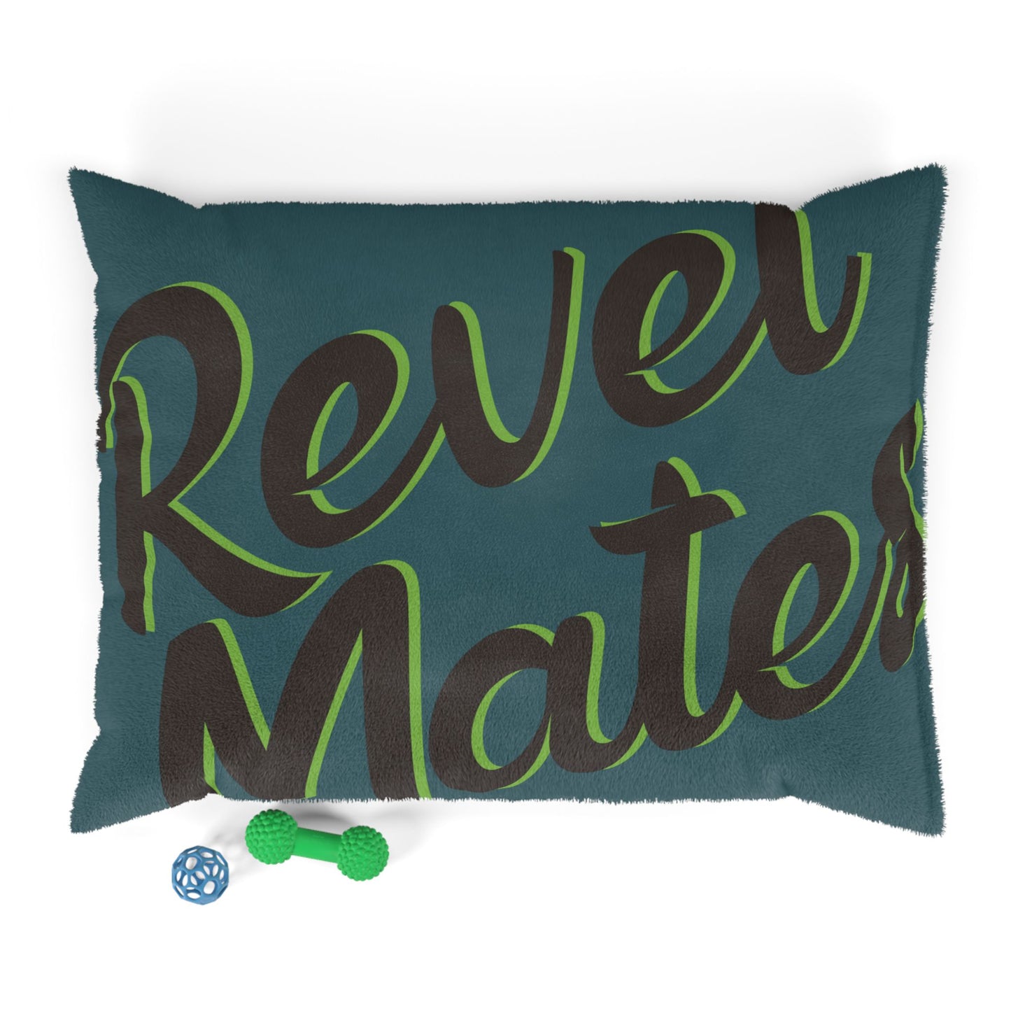 Pet Bed | for Dogs, Cats and all beloved Pets | Turquoise & Brown RevelMates Design