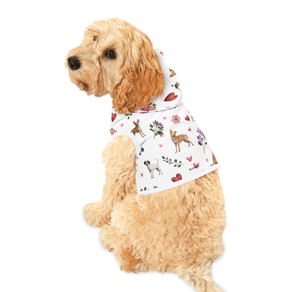 Pet Hoodie | for Dogs and Cats | Puppy Love Design