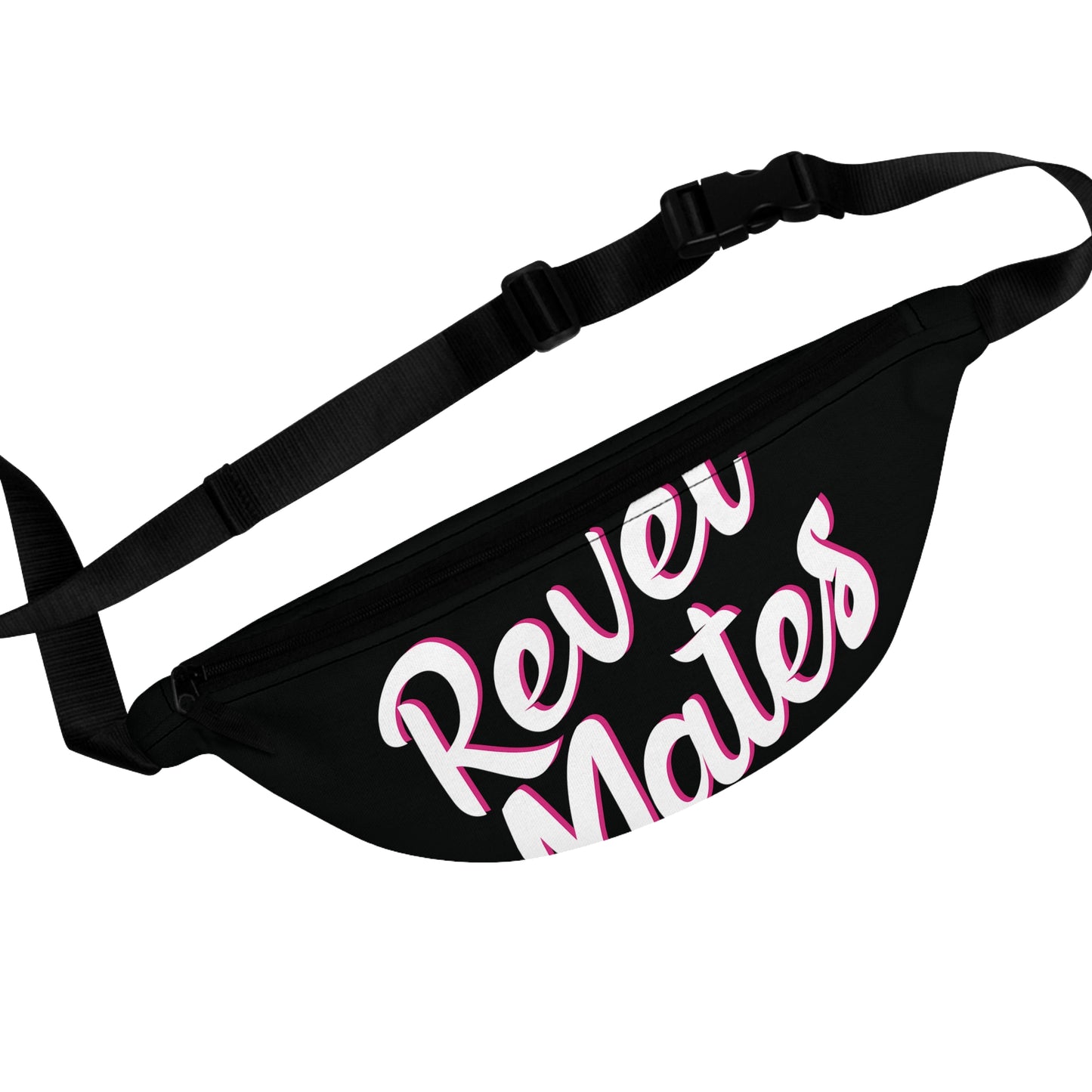 Unisex Fanny Pack | Waist Pack | Hip Pack | Hip Bag | Hips Bag | Waist Bag | Black & White RevelMates Design