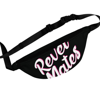 Unisex Fanny Pack | Waist Pack | Hip Pack | Hip Bag | Hips Bag | Waist Bag | Black & White RevelMates Design