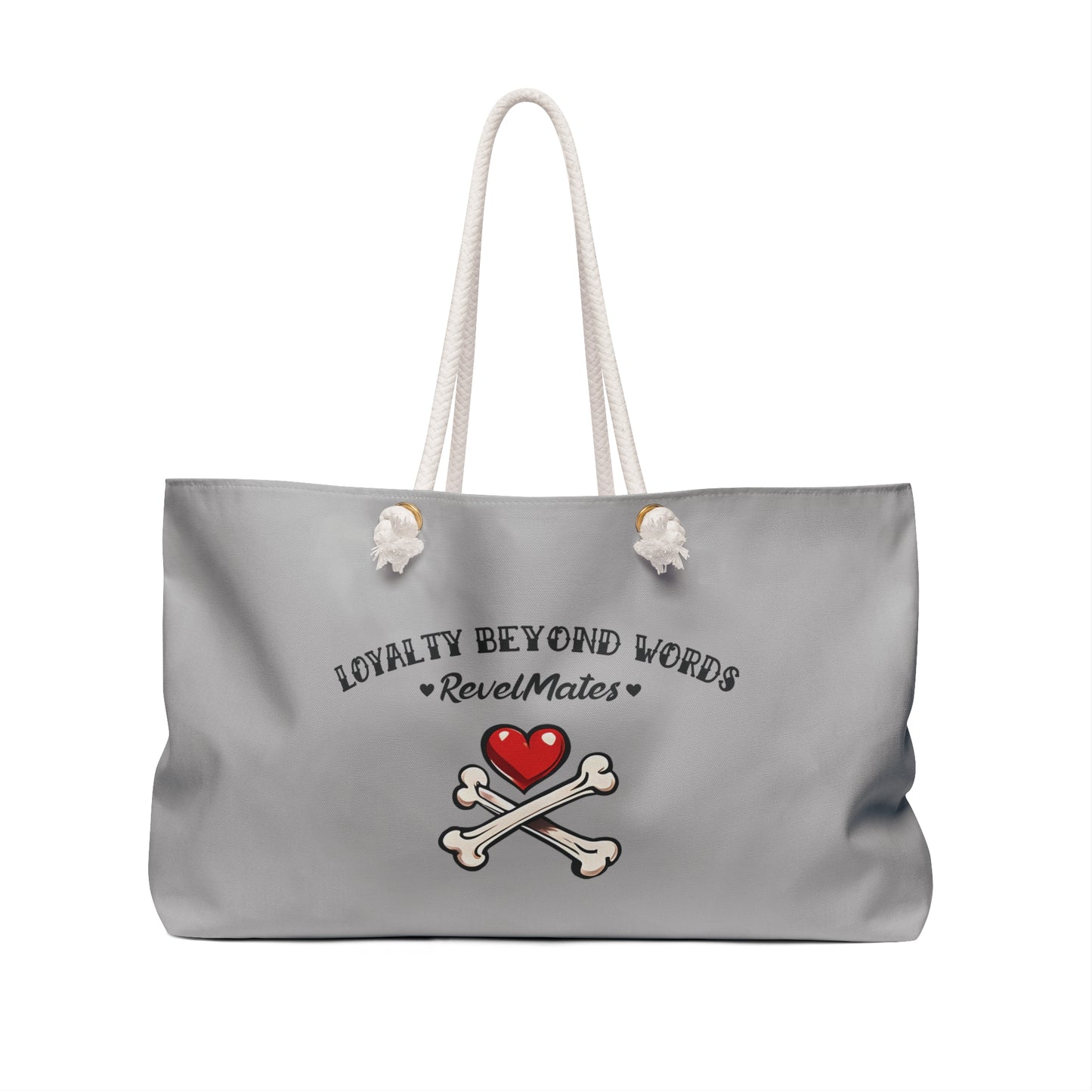 Weekender Beach Bag | All Over Print Bag | Dog Skull Tattoo Design | 4 colors