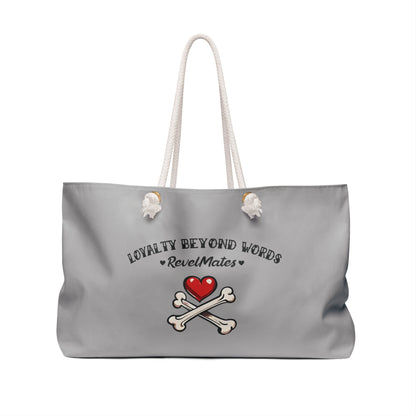 Weekender Beach Bag | All Over Print Bag | Dog Skull Tattoo Design | 4 colors