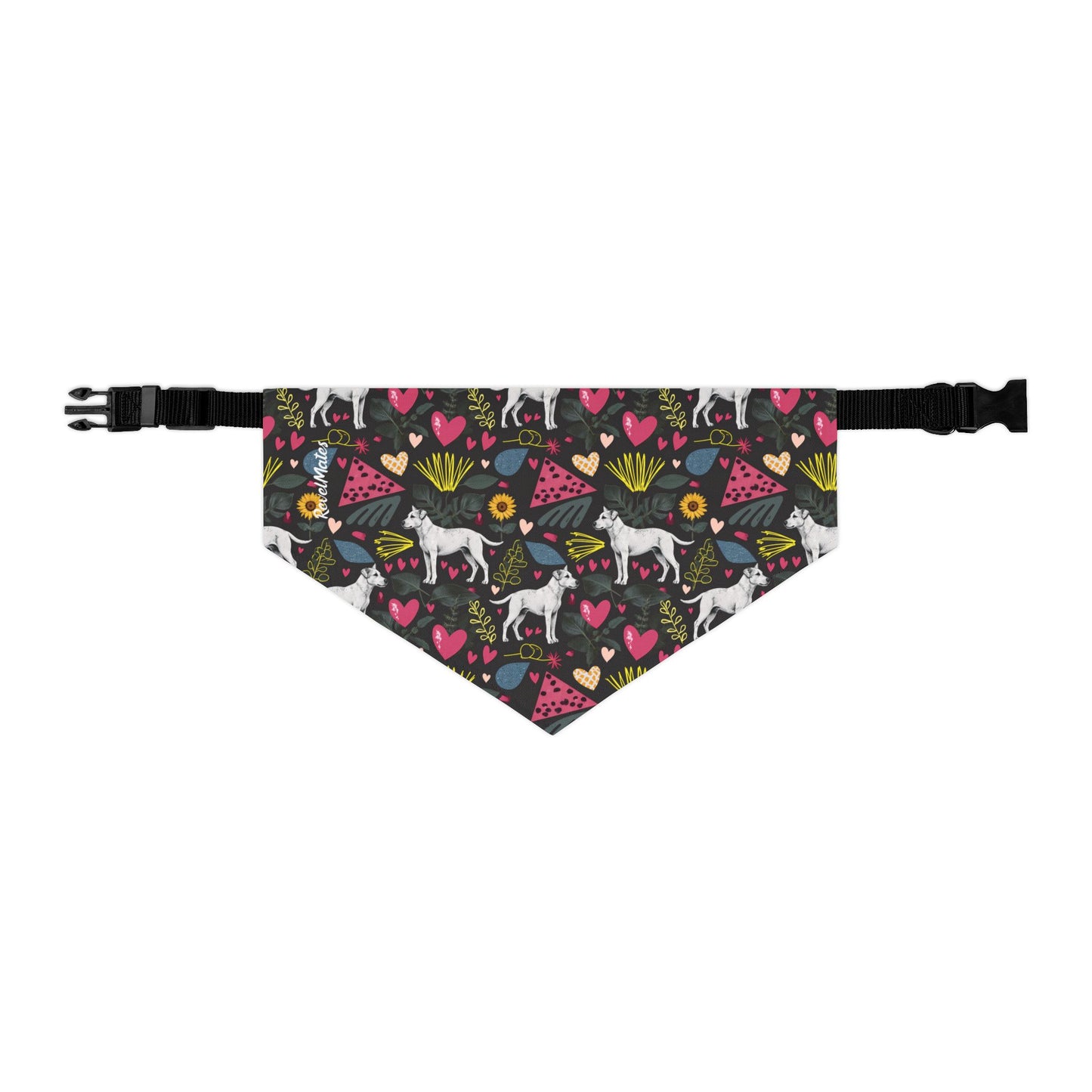 Pet Bandana Collar | Hearts & Tails Design